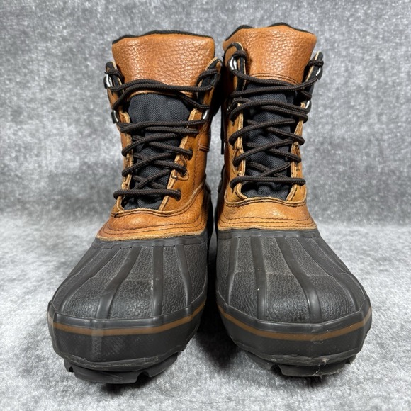 Fin &‎ Feather Boots Men\'s 10EEE Brown Duck Lace Up Thinsulate main image 7